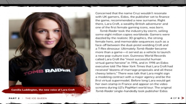 Tomb Raider - The Final Hours Digital Book screenshot 1