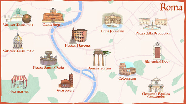 Rome: The Mystery of the Chronovisor - Hidden Objects screenshot 2