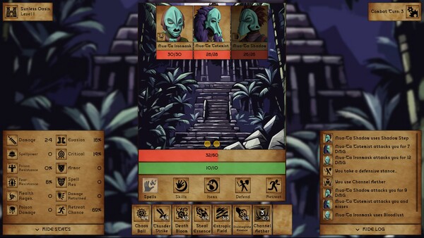Grim Tides - Old School RPG screenshot 4