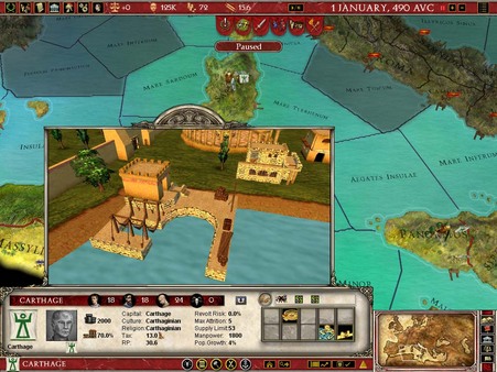 Europa Universalis: Rome - Gold Edition screenshot 3
