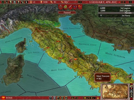 Europa Universalis: Rome - Gold Edition screenshot 9