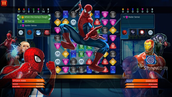 MARVEL Puzzle Quest screenshot 1
