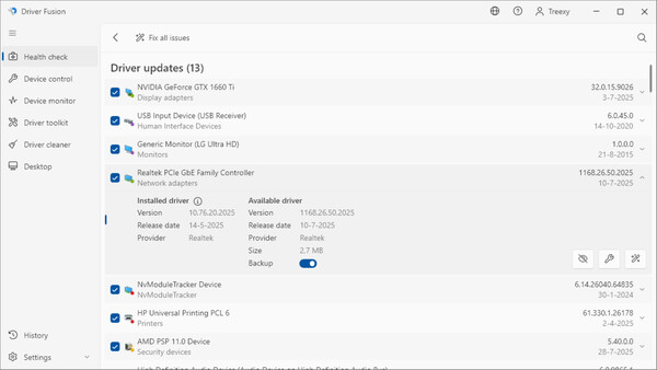 Driver Fusion - The Best Driver & Device Solution screenshot 3