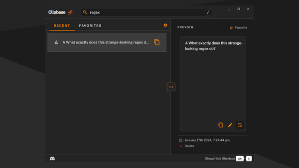 Clipbase - Clipboard History Manager screenshot 3