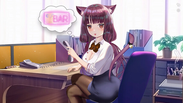 Neko Office: Nightlife Adventures screenshot 4