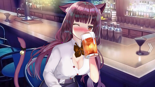 Neko Office: Nightlife Adventures screenshot 1