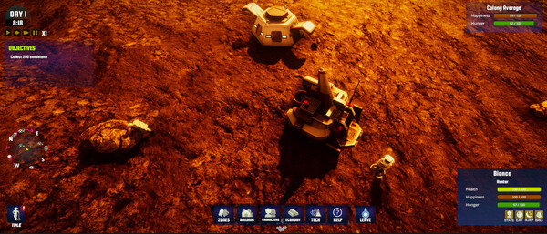 Colonization Simulator screenshot 2