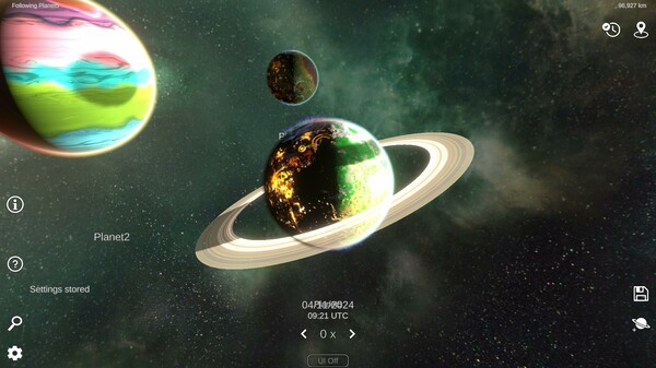 Solar System Simulator screenshot 1