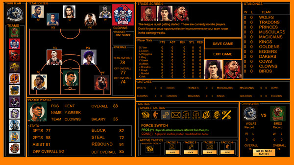 NFBL-NATIONAL FANTASY BASKETBALL LEAGUE screenshot 2