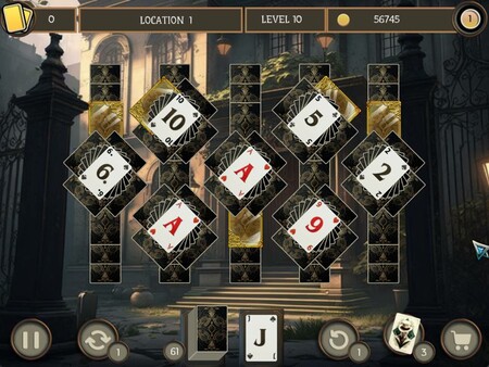 Detective Solitaire. Butler Story 2 screenshot 1