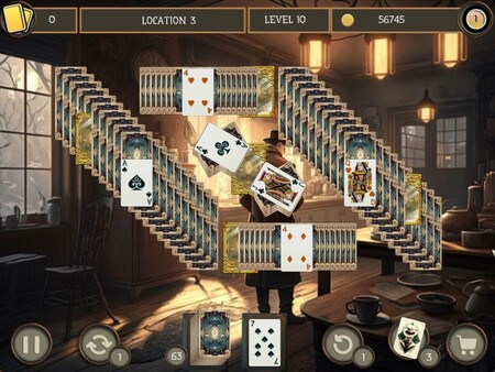 Detective Solitaire. Butler Story 2 screenshot 3