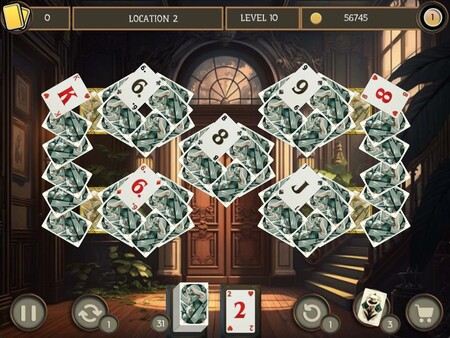 Detective Solitaire. Butler Story 2 screenshot 2