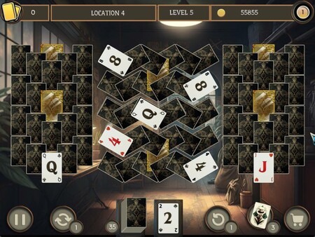 Detective Solitaire. Butler Story 3 screenshot 5
