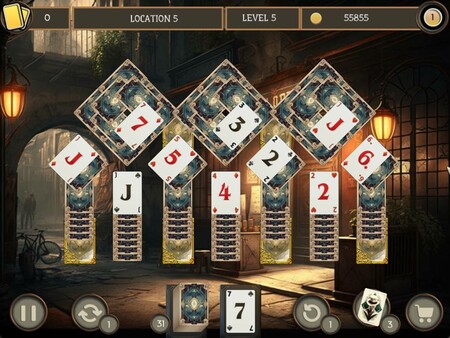 Detective Solitaire. Butler Story 3 screenshot 4