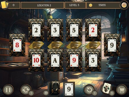 Detective Solitaire. Butler Story 3 screenshot 1