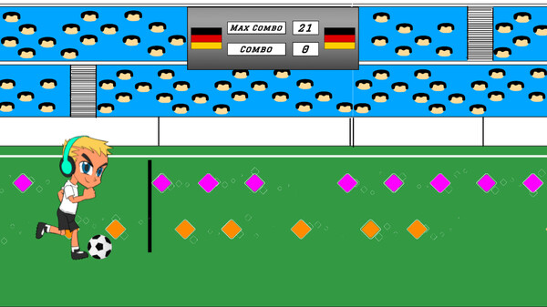 Rhythm Soccer screenshot 2