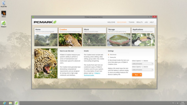 PCMark 8 screenshot 2
