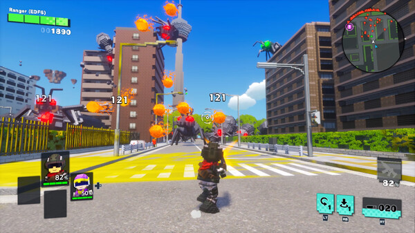 EARTH DEFENSE FORCE: WORLD BROTHERS 2 screenshot 1