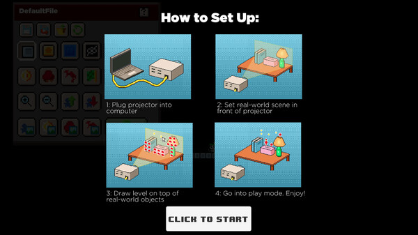 Pandamander's Projector Platformer screenshot 4