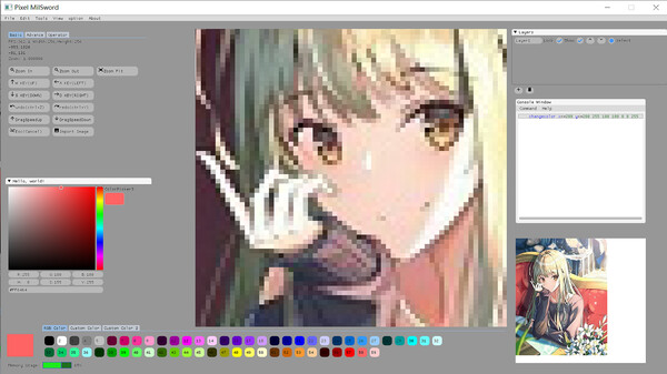 Pixel MilSword screenshot 1