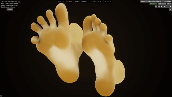 HAELE 3D - Feet Poses Lite - Drawing References screenshot 8