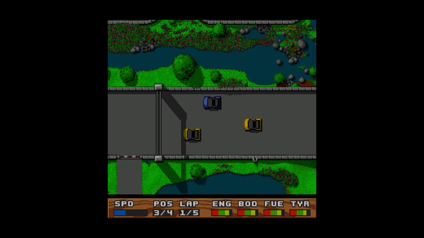 Super Cars (Amiga/C64/CPC/Spectrum) screenshot 1