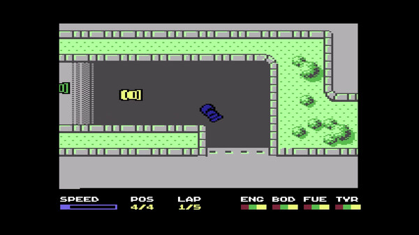 Super Cars (Amiga/C64/CPC/Spectrum) screenshot 2