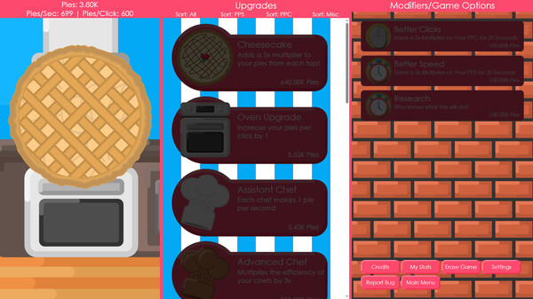 PieClicker screenshot 2