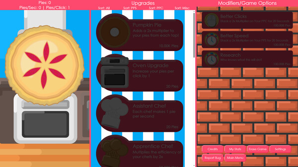 PieClicker screenshot 1