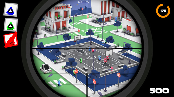 The Shape Killer - Sniper Game screenshot 1