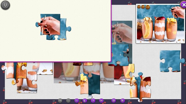 Tasty Jigsaw. Happy Hour 3 screenshot 1