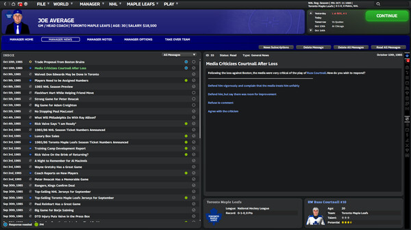 Franchise Hockey Manager 10 screenshot 10