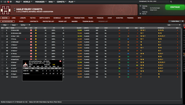 Franchise Hockey Manager 10 screenshot 7