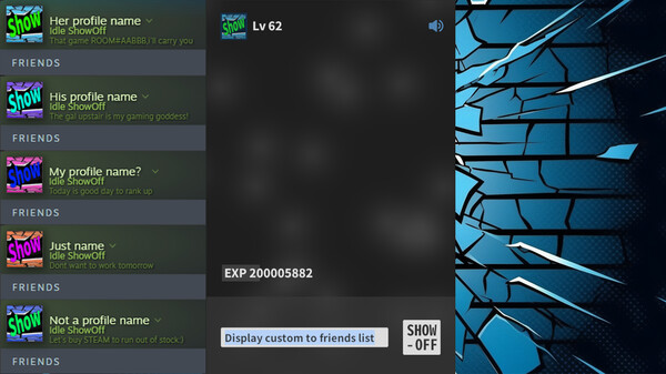 Idle ShowOff screenshot 2