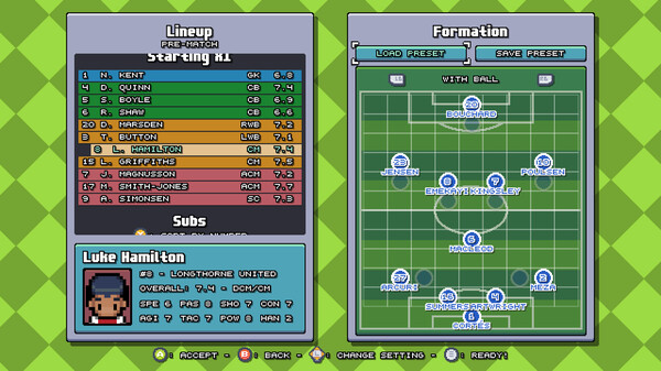 Bang Average Football – Play, Manage, Create screenshot 2