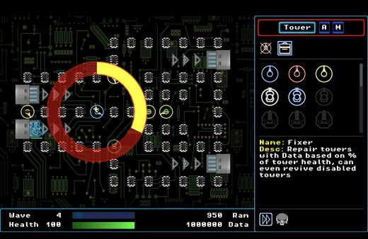 Neon D-Fence Remaster screenshot 1
