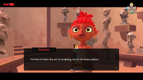 Molly Medusa: Queen of Spit screenshot 1