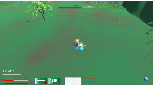 Blue Man Adventure screenshot 1