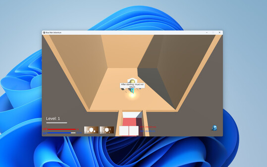 Blue Man Adventure screenshot 3