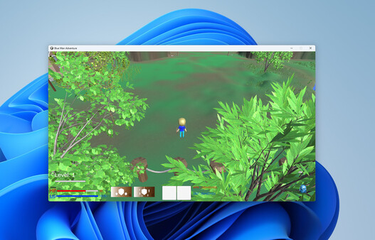 Blue Man Adventure screenshot 4