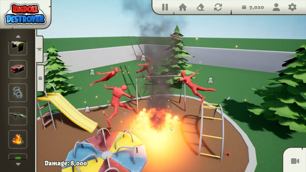 Ragdoll Destroyer screenshot 1