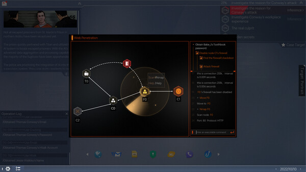 Cyber Manhunt 2: New World - The Hacking Simulator screenshot 11