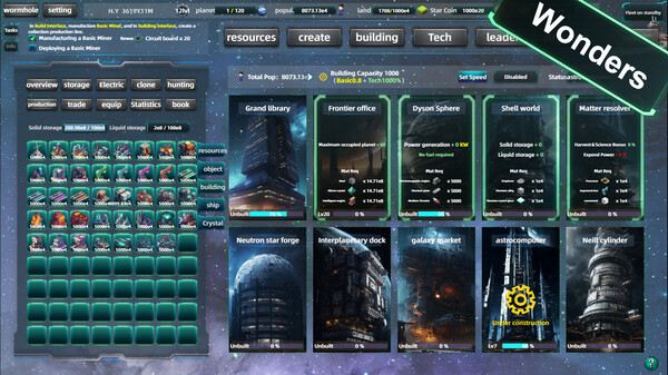 Space industrial empire screenshot 5