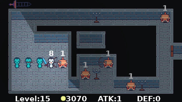 Strategy game but with a penguin who has a sword screenshot 3
