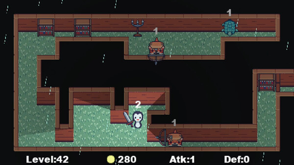 Strategy game but with a penguin who has a sword screenshot 7