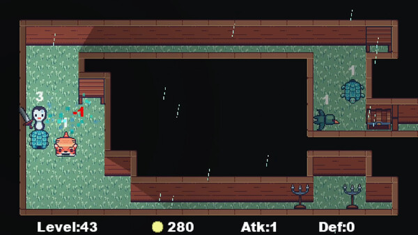 Strategy game but with a penguin who has a sword screenshot 2