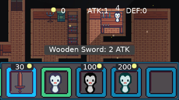 Strategy game but with a penguin who has a sword screenshot 6