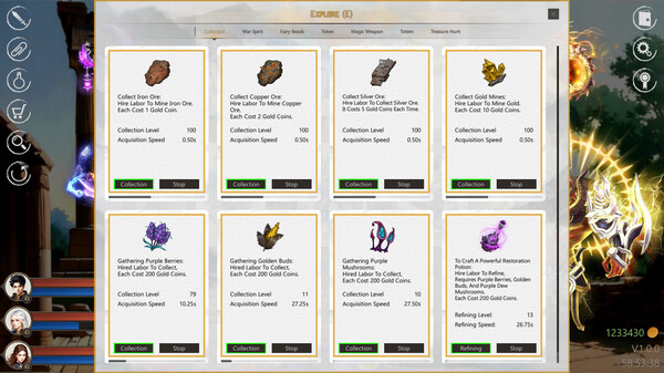 Idle Taoist Mage Warrior screenshot 2