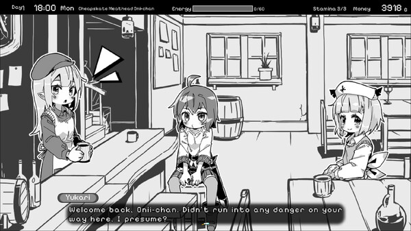 Living With Sister: Monochrome Fantasy screenshot 3