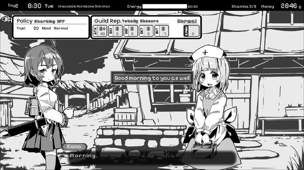 Living With Sister: Monochrome Fantasy screenshot 5